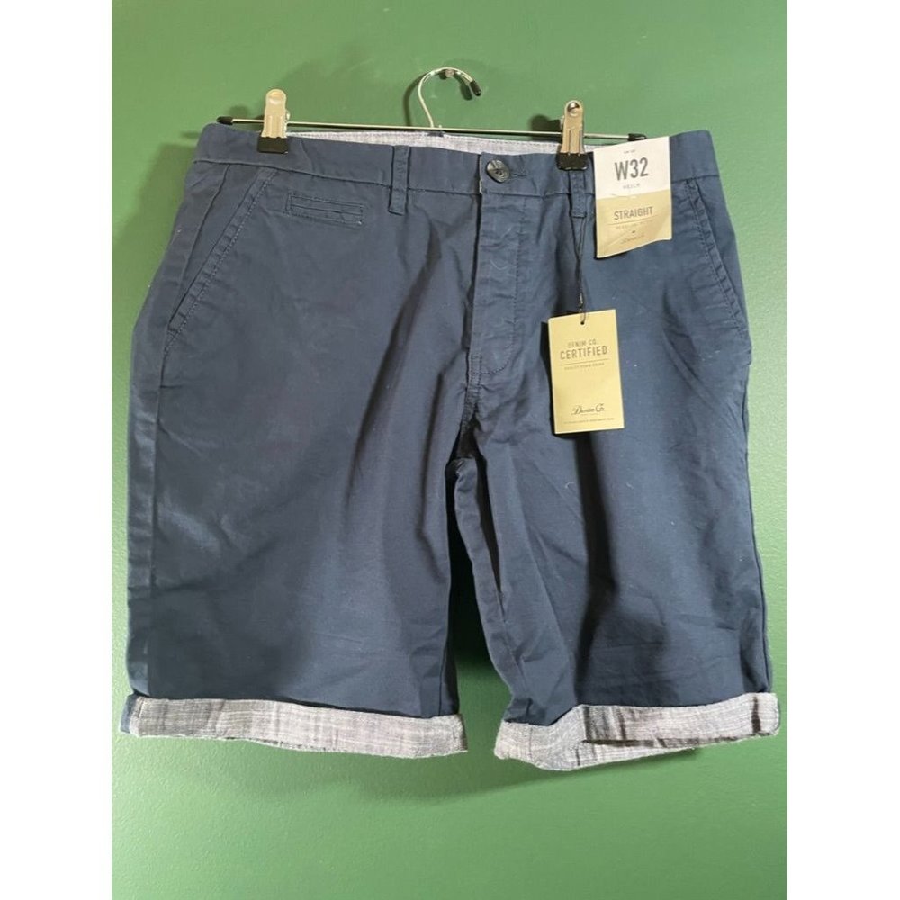 Denim Co. - Men's Blue Chino Shorts - Size 32 *New with Tags*